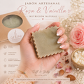 Jabón Artesanal Rosa & Vainilla – Nutrición Natural